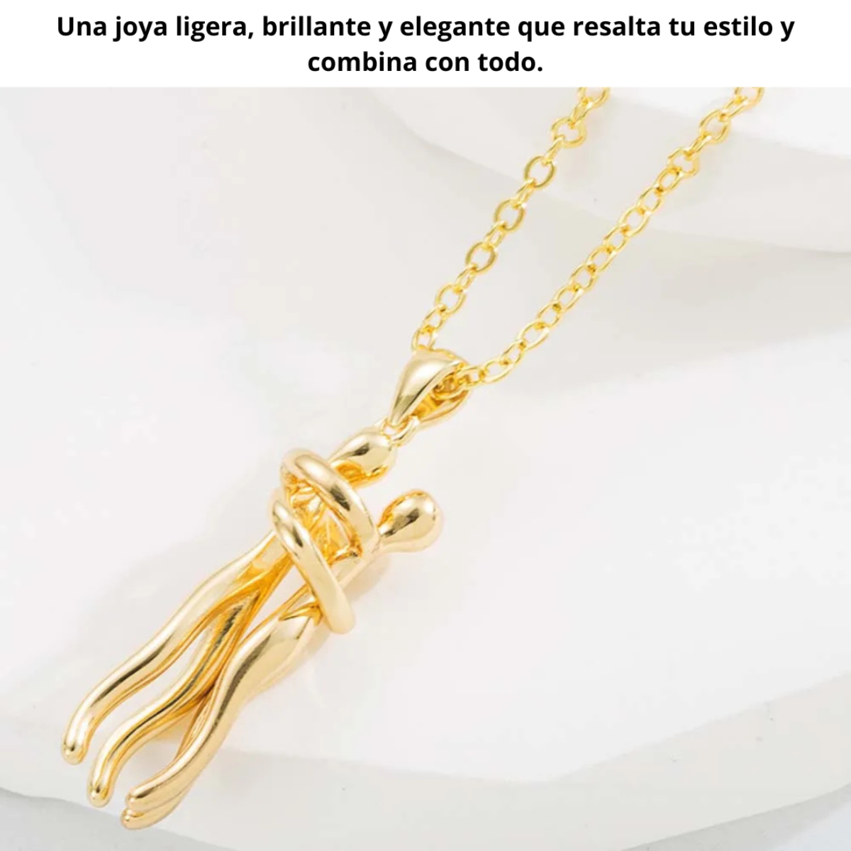 COLLAR ABRAZO ETERNO + CAJA DE REGALO