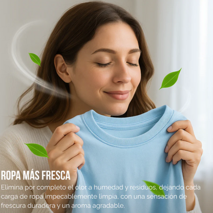 12 PASTILLAS LIMPIADORAS PARA LAVADORA
