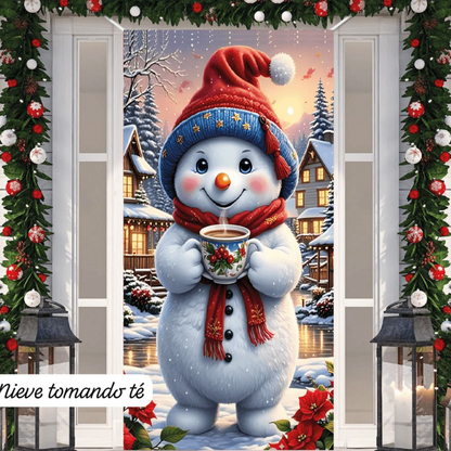 FUNDAS NAVIDEÑAS PARA PUERTA