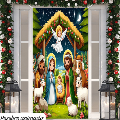 FUNDAS NAVIDEÑAS PARA PUERTA