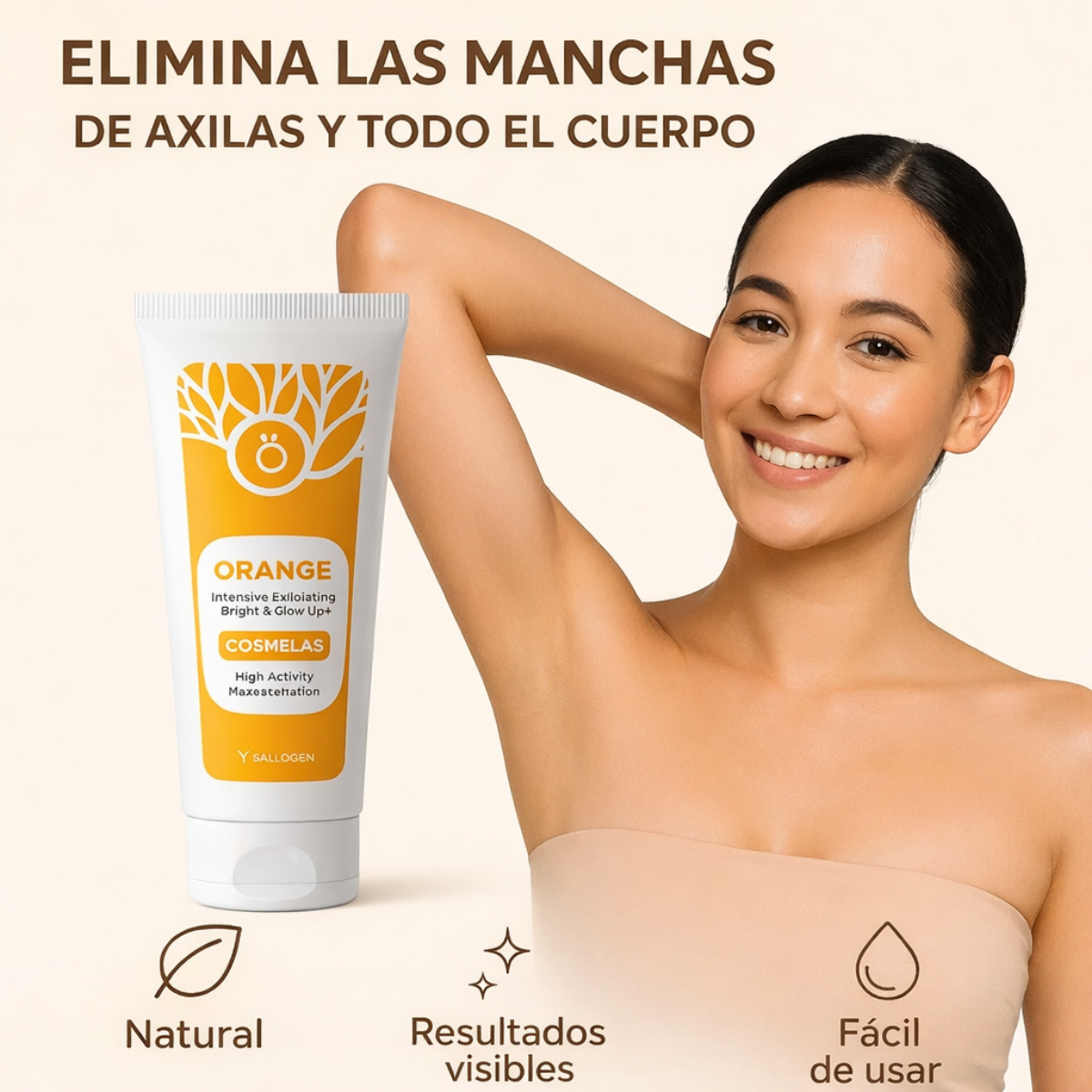 EXFOLIANTE ORANGE – PIEL MÁS CLARA Y SUAVE