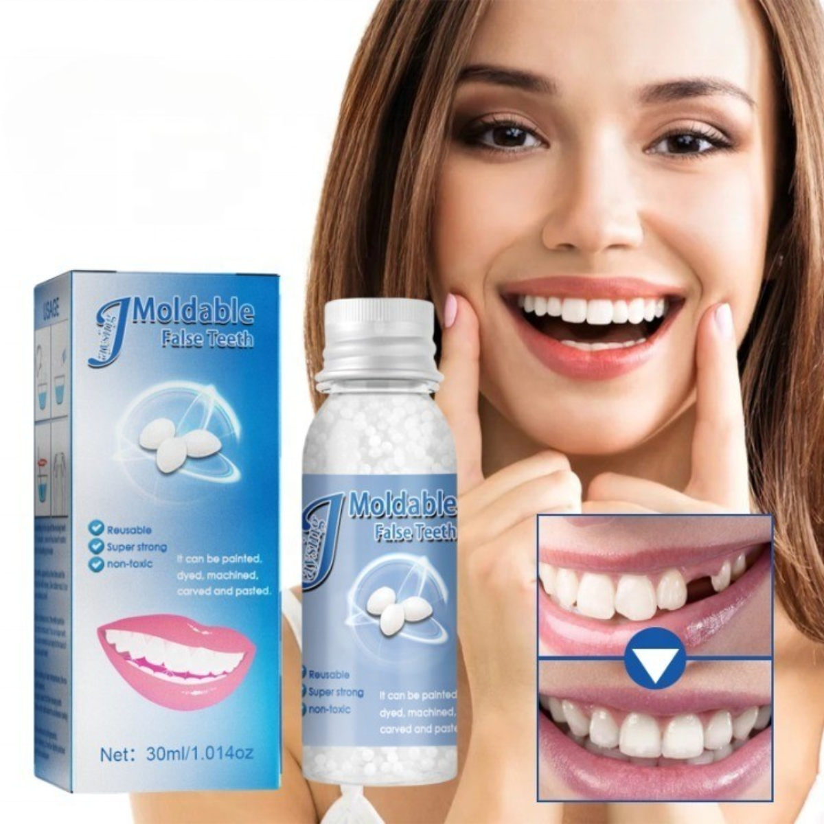 MOLDE DE RESINA PARA DENTADURA