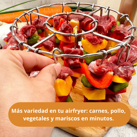 PARRILLA PARA AIRFRYER + EBOOK: RECETARIO PARRILLA PARA AIRFRYER