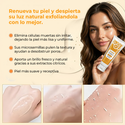 EXFOLIANTE ORANGE – PIEL MÁS CLARA Y SUAVE