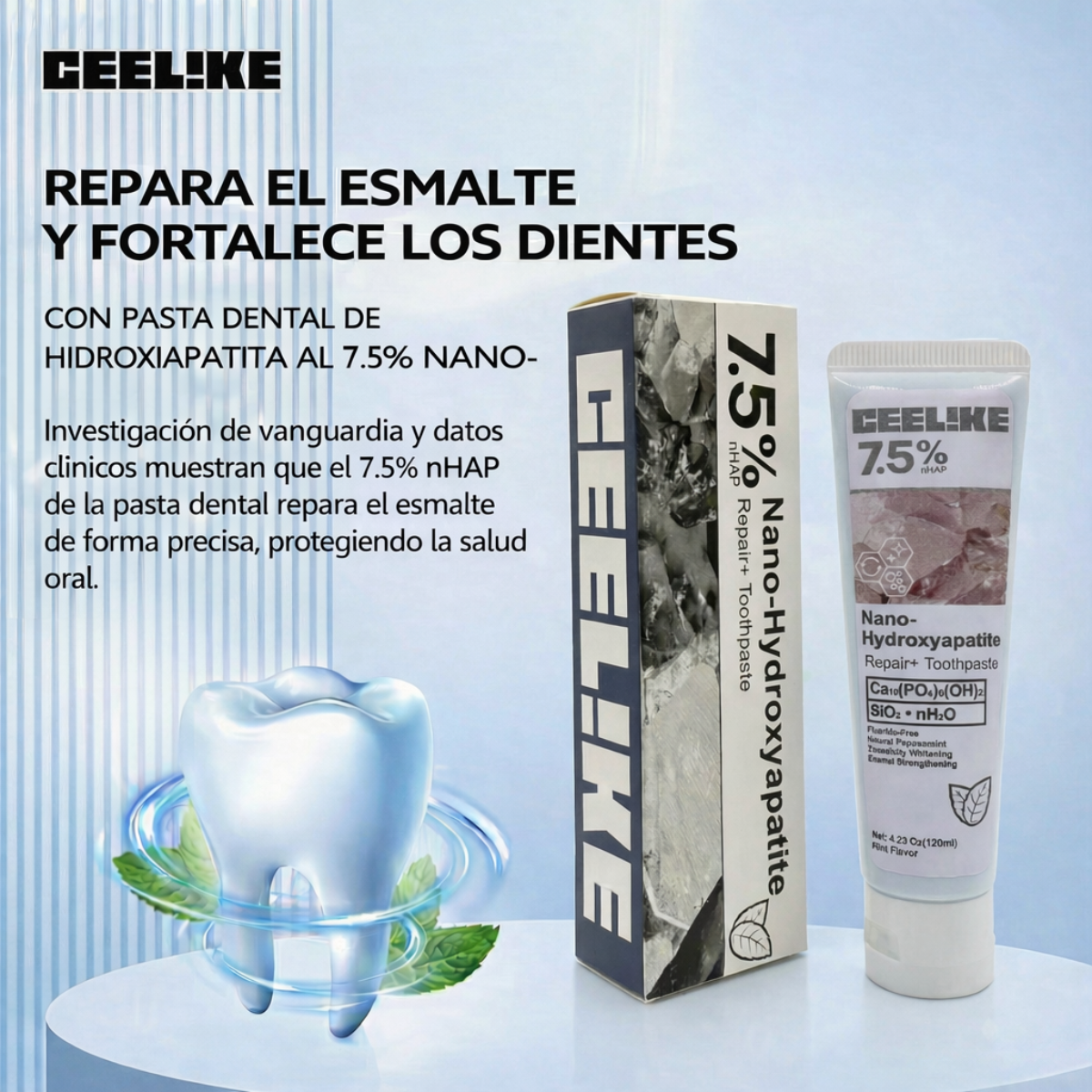 CEELIKE 7.5% – LIMPIEZA, REPARACIÓN Y PROTECCIÓN DENTAL