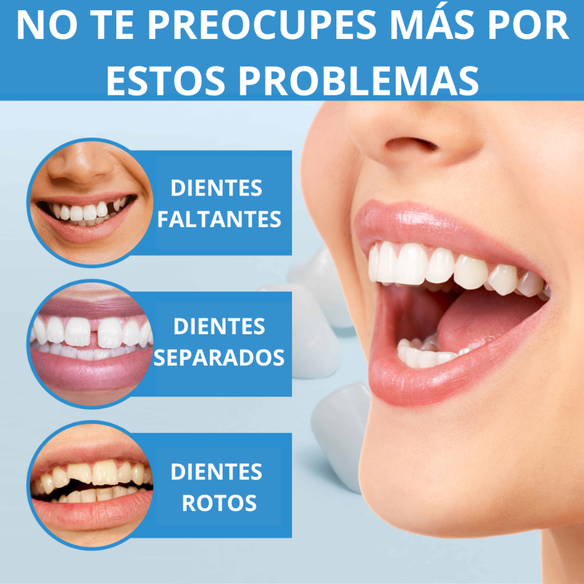 MOLDE DE RESINA PARA DENTADURA