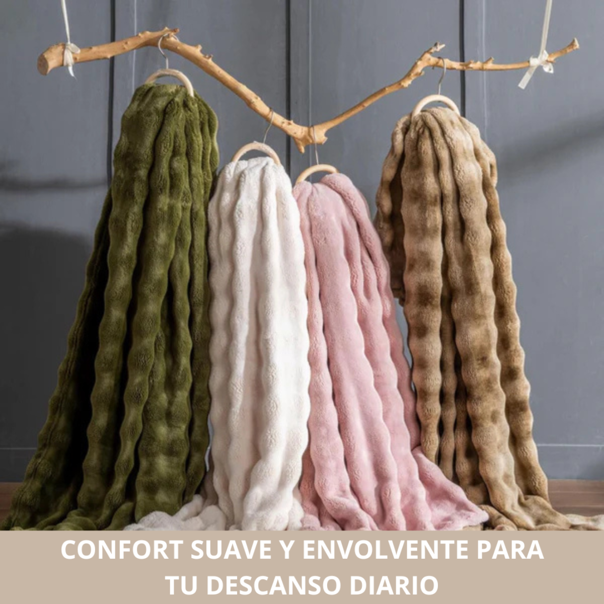 COBIJA PIEL DE CONEJO