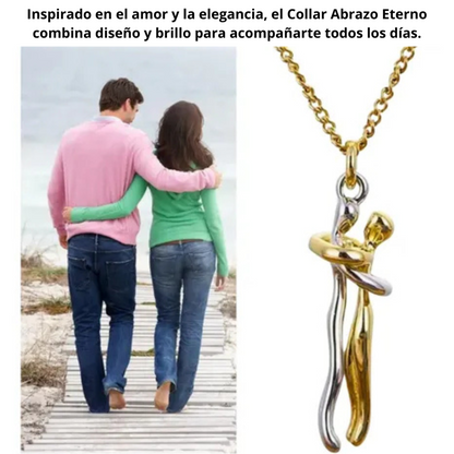 COLLAR ABRAZO ETERNO﻿ + CAJA DE REGALO