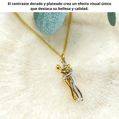 COLLAR ABRAZO ETERNO﻿ + CAJA DE REGALO