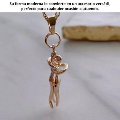 COLLAR ABRAZO ETERNO﻿ + CAJA DE REGALO