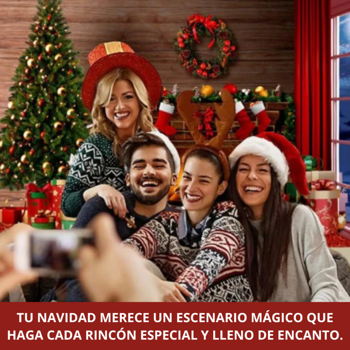 TELÓN NAVIDEÑO