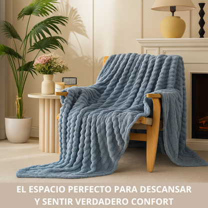 COBIJA PIEL DE CONEJO