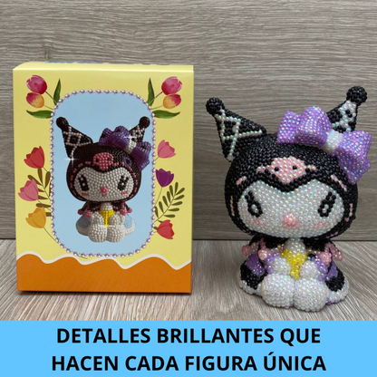 ALCANCÍA FIGURA DE PINTURA DIAMANTE 3D